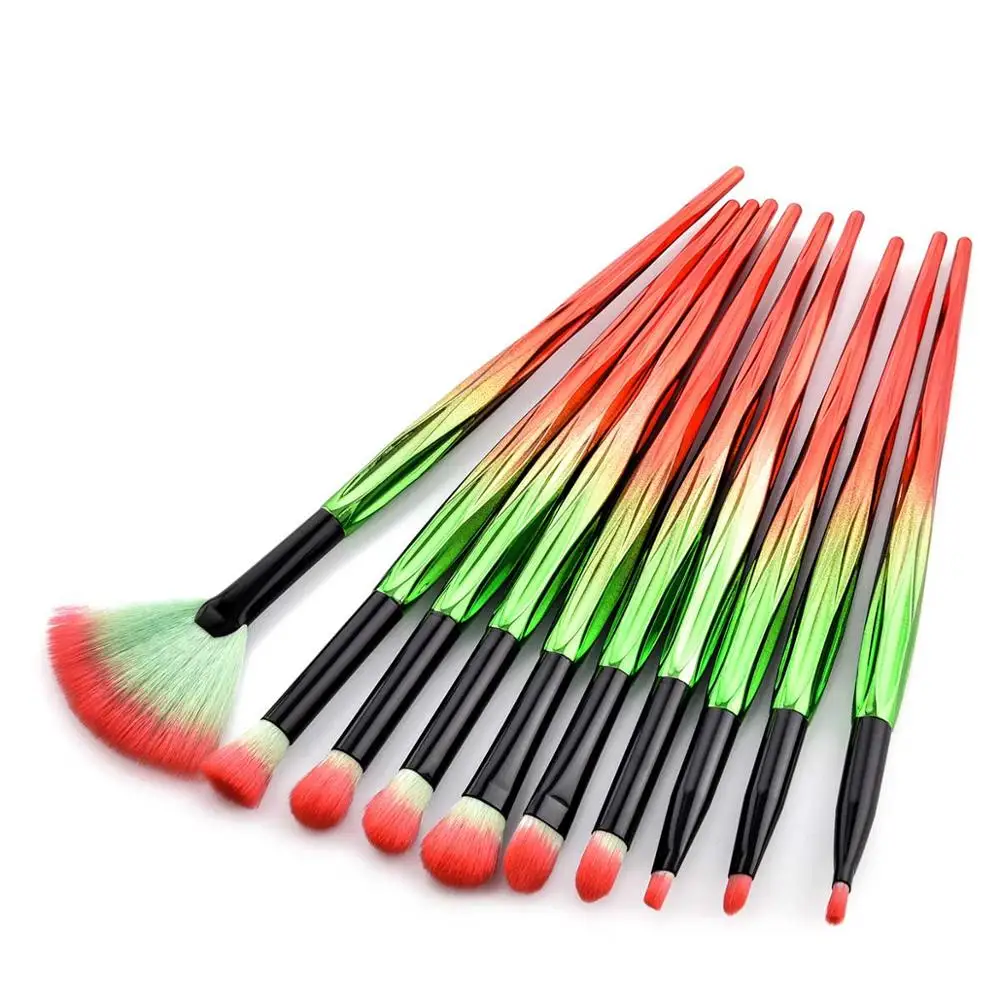 7/8/10 шт набор кистей для макияжа и Наборы косметических средств мягкая волоконная