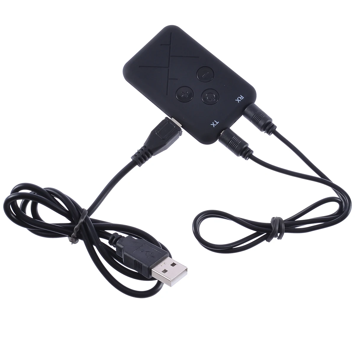 

2 in1 Wireless bluetooth Transmitter Receiver 3.5mm AUX HiFi Music Stereo Audio Adapter For TV PC Car Speaker Home Stereo Device