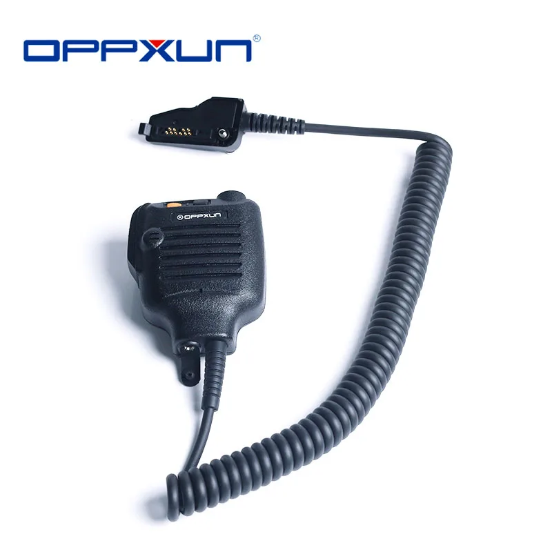 

OPPXUN PTT Handheld Microphone Shoulder Speaker Mic for Kenwood TK280 TK2140 TK385 TK3140 Walkie Talkie Two Way Radio