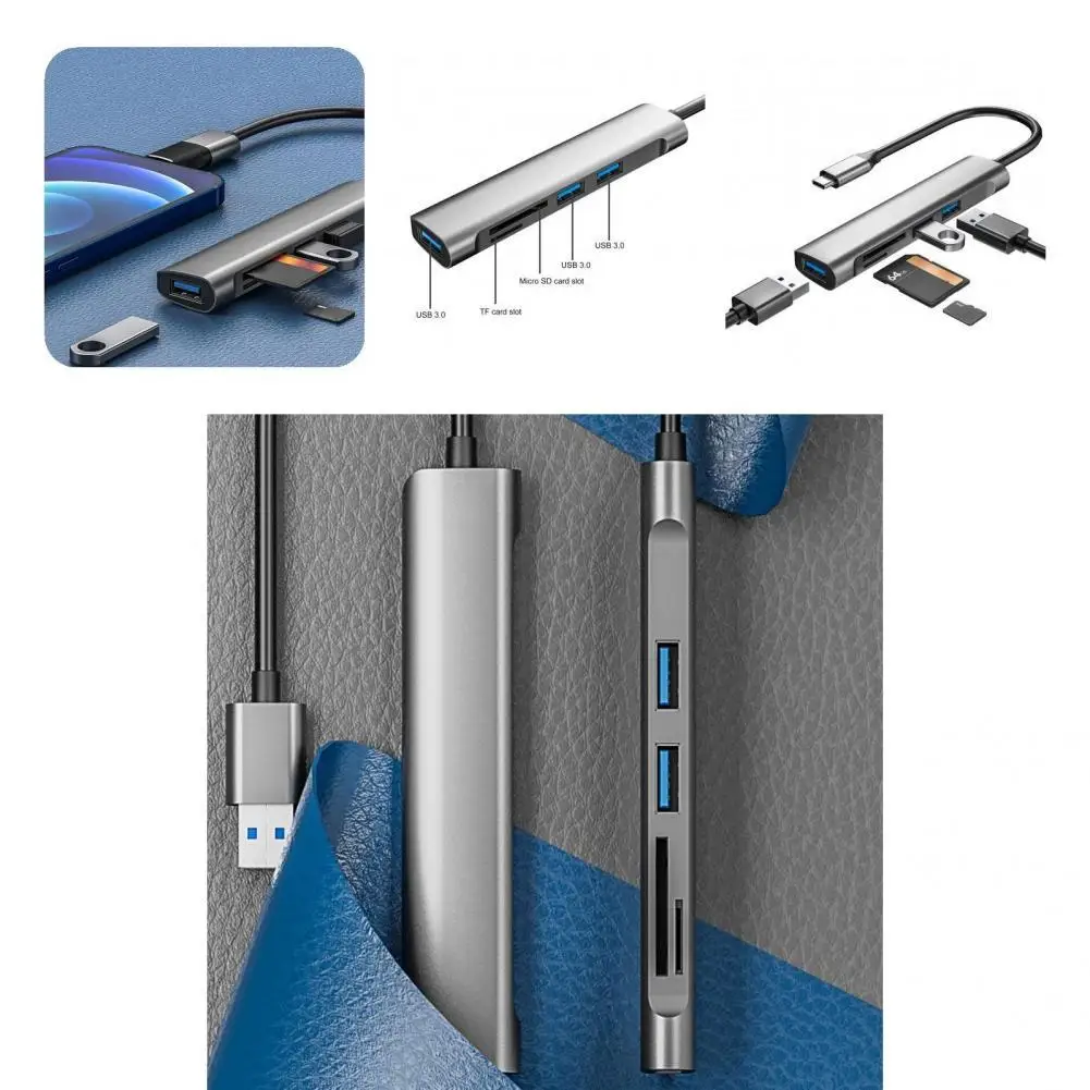 

Док-станция 5-в-1 с разъемом USB 3,0