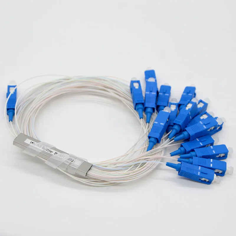 Новый оптоволоконный коннектор 0 9 мм одномодовый SC/APC 1:16 PLC блокирующий оптовый