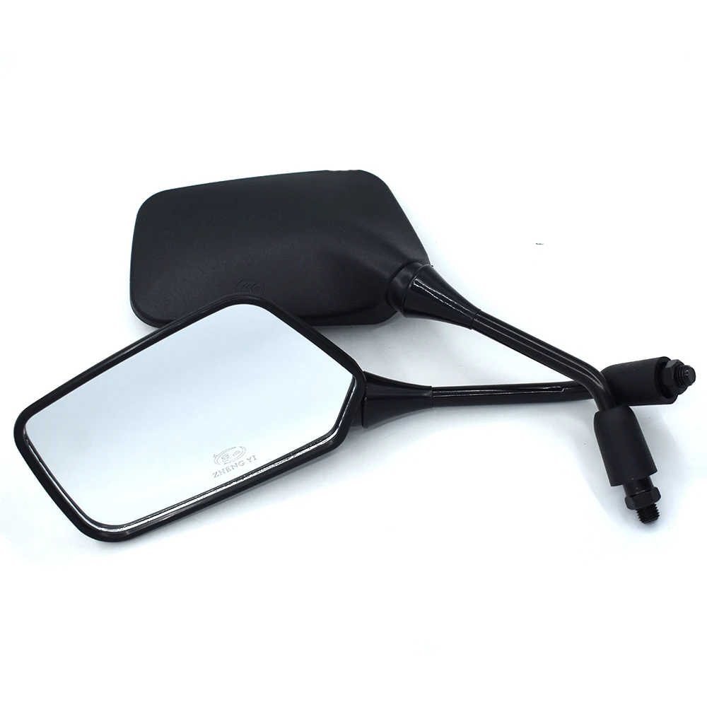 Универсальный 10 мм мотоциклетные зеркало заднего вида Большие размеры
