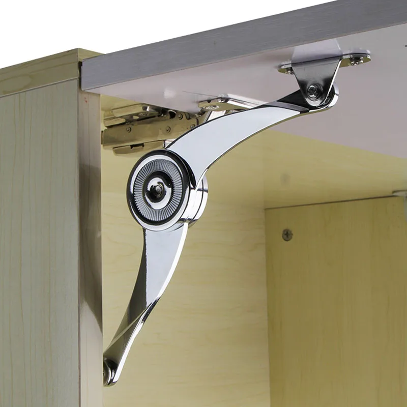 

1pcs Lift Up Stay System Hinge Damper Furniture Cabinet Cupboard Door Close Gas Lift Up Stay Support Hinge Damper