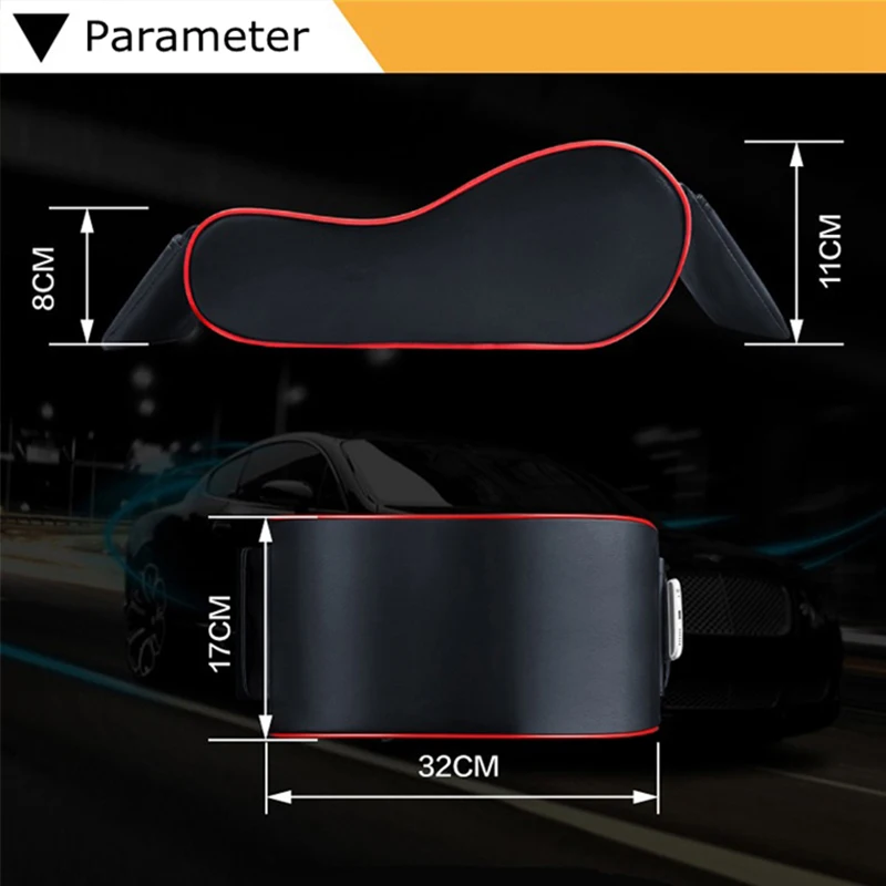 Универсальный центральный подлокотник PMFC декоративный для автомобиля защитный