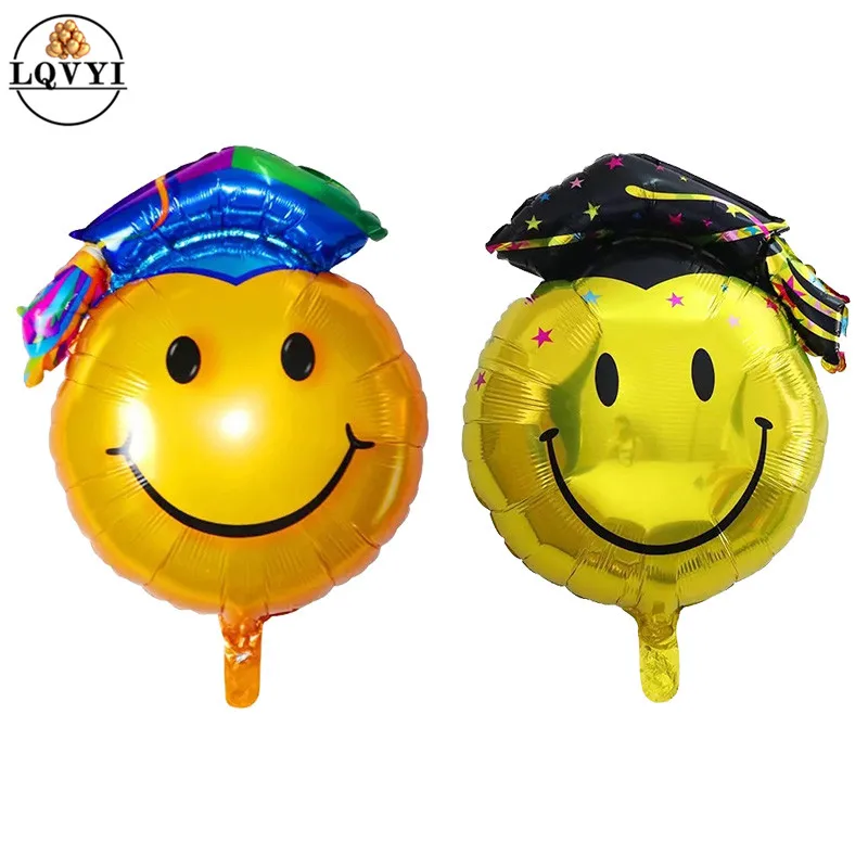 2 шт. смайлик доктор поздравление вечерние воздушные шары из фольги Гелий удачи