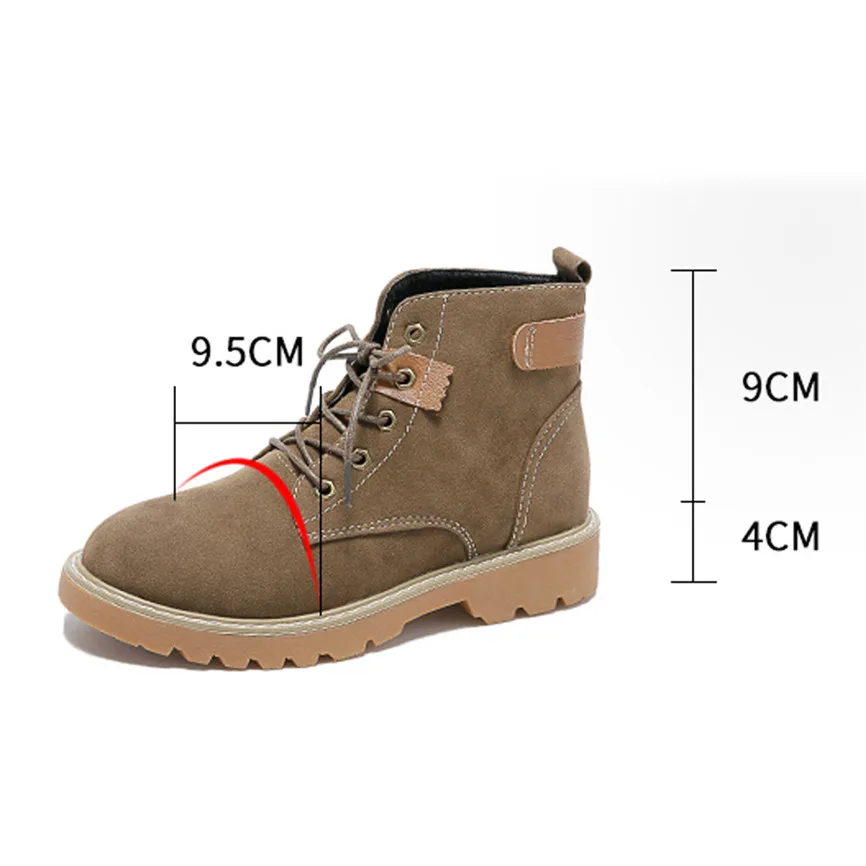 Женские полуботинки на шнуровке в британском стиле ботильоны ботинки байкерском