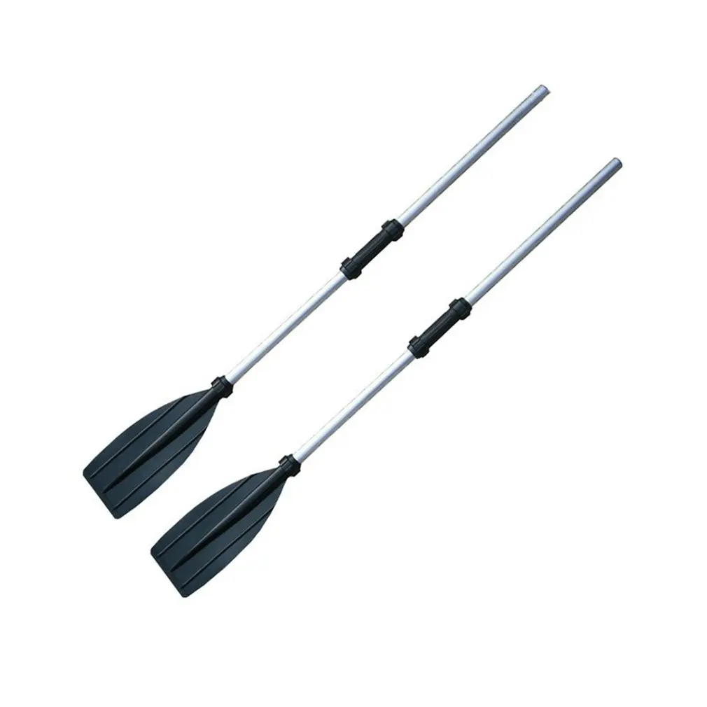 

2 Pcs Detachable Assemble Strengthened Aluminium Boat Oars Paddle Long Oar PVC Inflatable Boat Fishing Kayak Canoe Paddle Pad