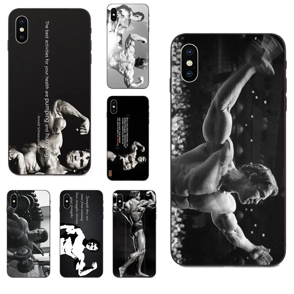 Мотивация Арнольда для тренажерного зала Schwarzenegger Galaxy A3 A5 A6 A6s A7 A8 A9 A10 A20E A30 A40 A50 A60 A70