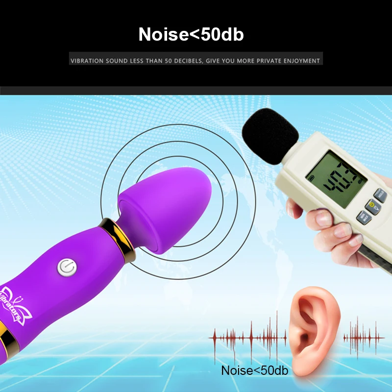 Вибратор точки G для женской мастурбации 12 Скоростей волшебная палочка AV секс