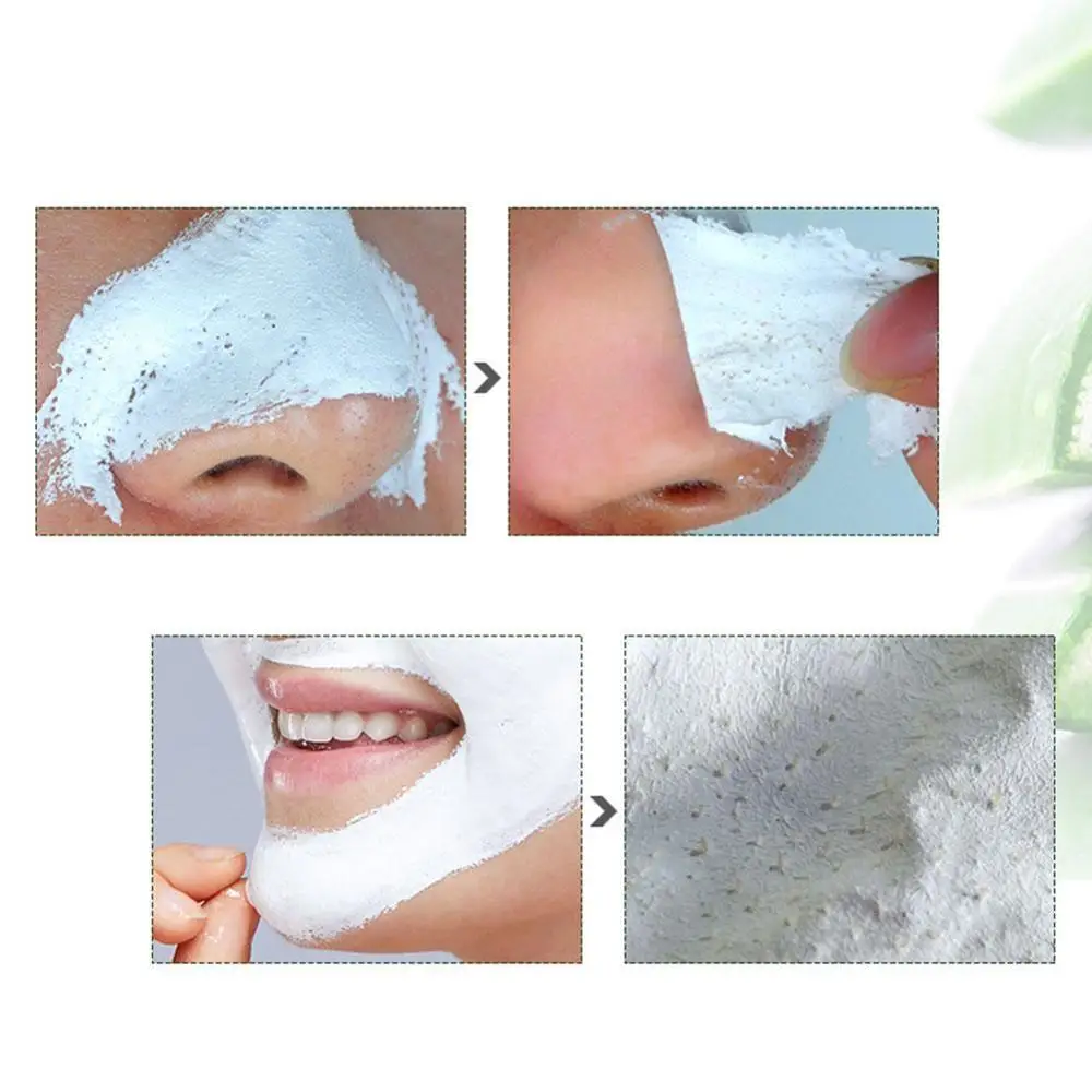 Маска для удаления черных точек маска из белой глины глубокое очищение лечения