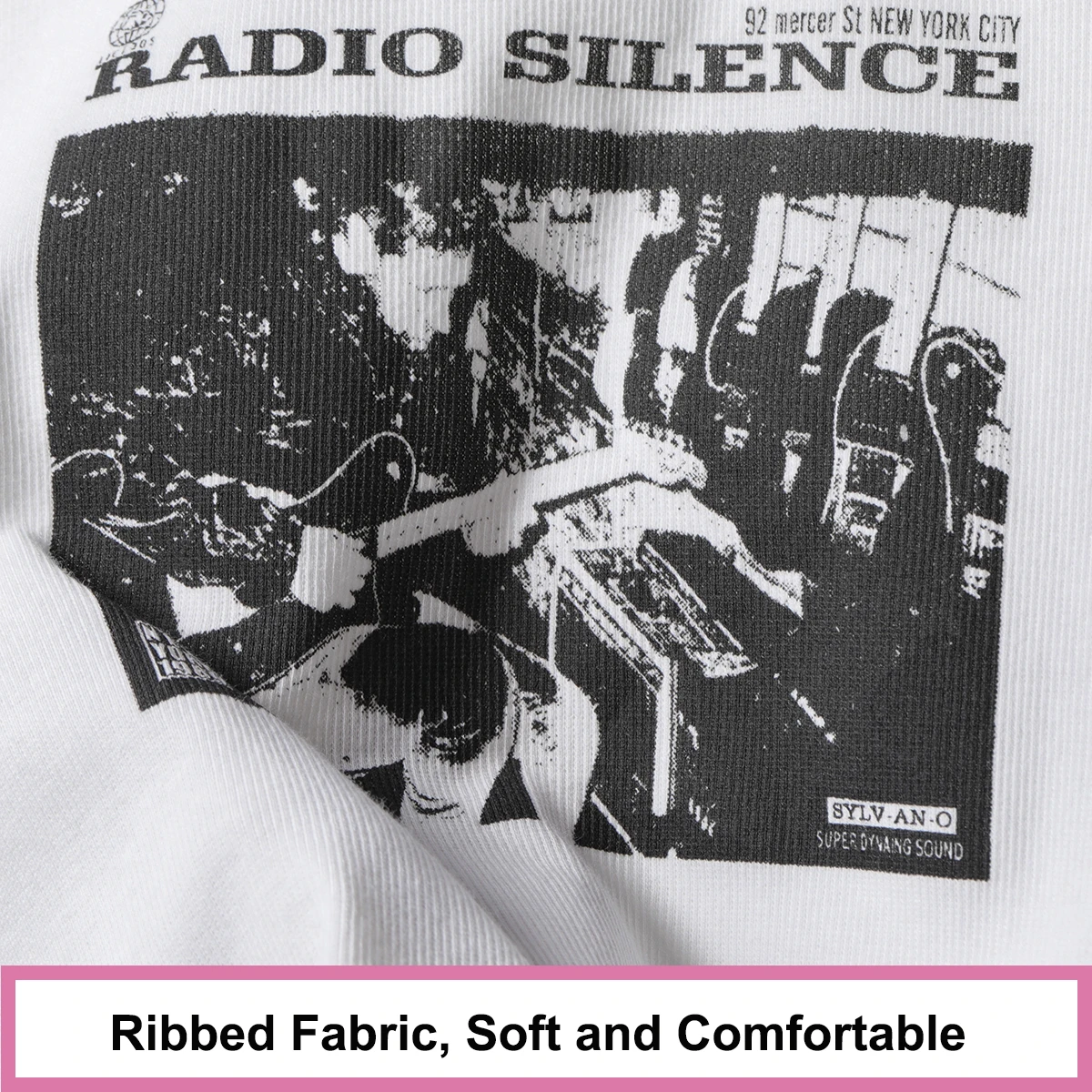 Женская хлопковая футболка с круглым вырезом и коротким рукавом в винтажном