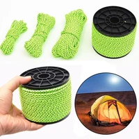 51020100m reflective tent rope nylon line cord rescue string paracord rope outdoor camping hiking tent accessory 254mm
