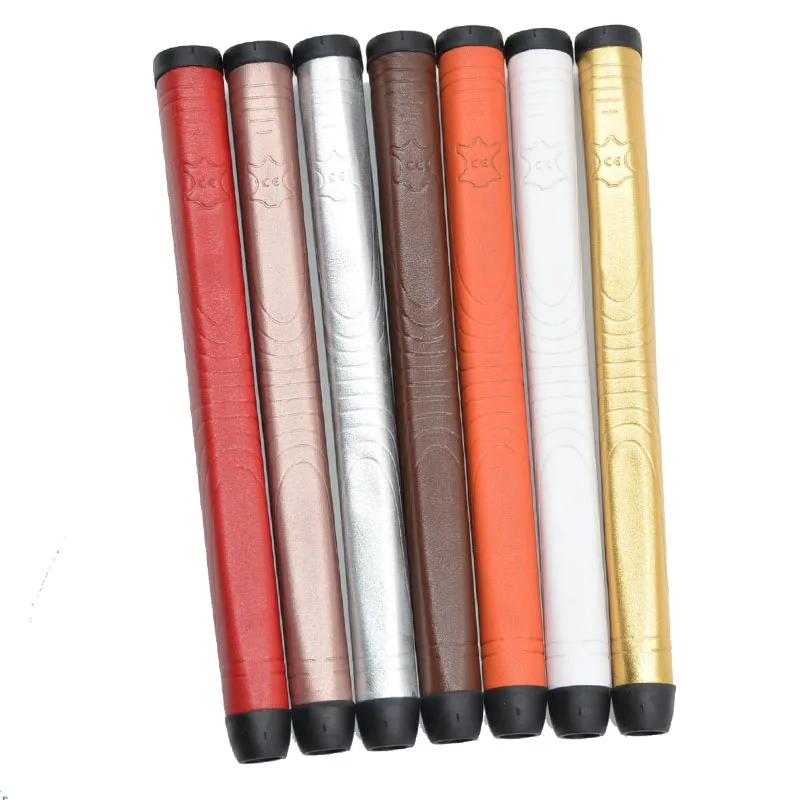 Новинка натуральная кожа клюшка для гольфа среднего размера гольфа|Рукоятки