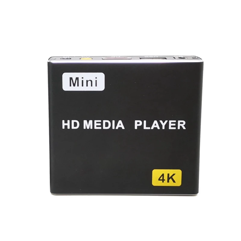 Мини 4K Full HD 1080P медиаплеер с поддержкой SD/USB/HDMI/AV/Autoplay H.265/H.264(EU Plug) | Электроника