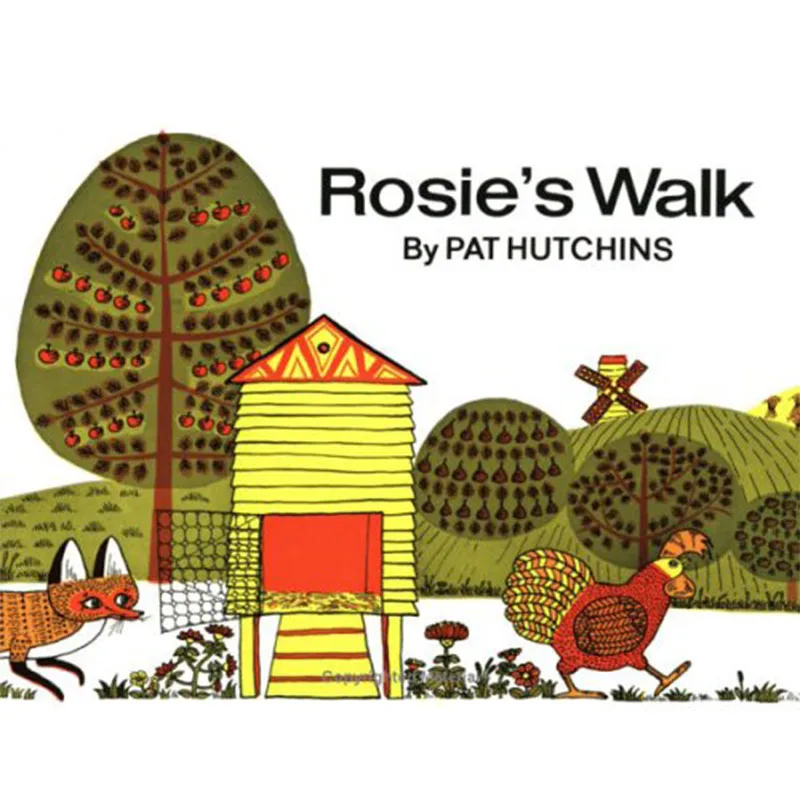 Учебник Rosie's Walk By Pat Hutchins для обучения на английском языке | Игрушки и хобби