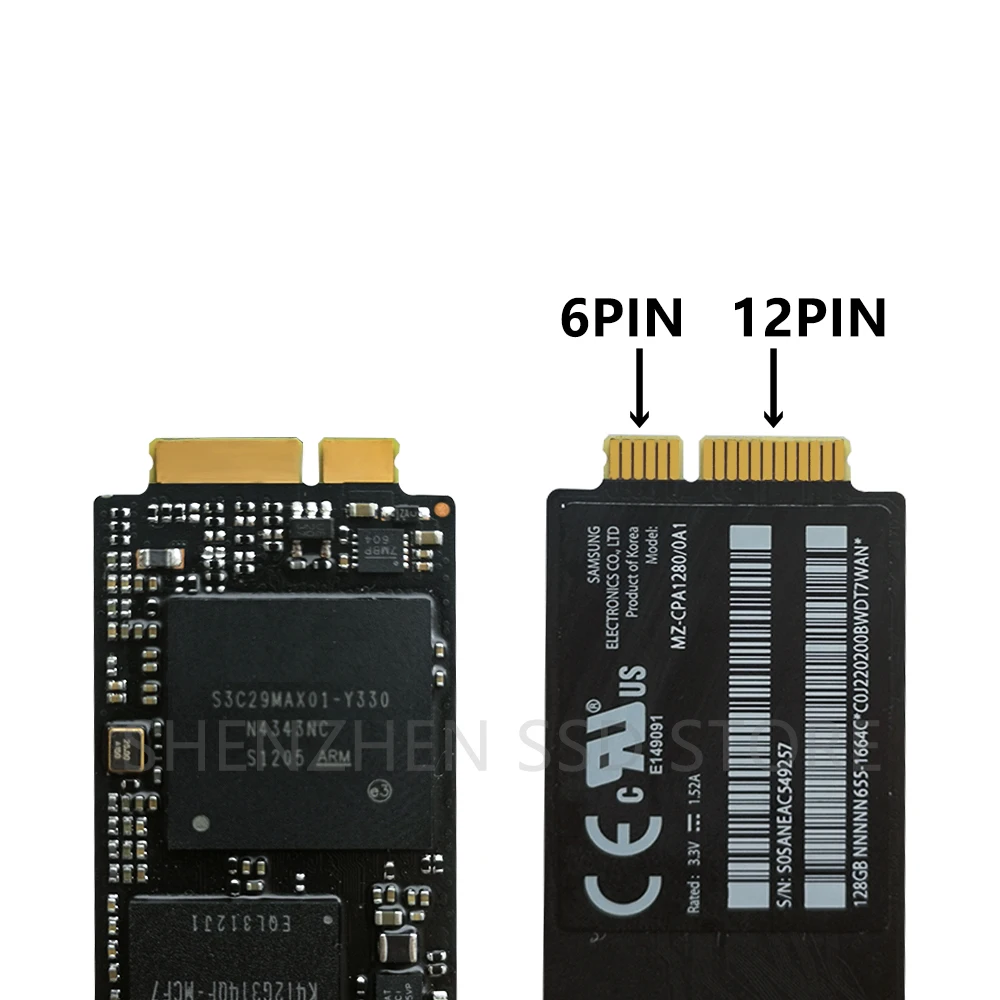 Оригинальный 64 Гб SSD для 2010 2011 Macbook Air A1369 A1370 ssd MC503 MC504 MC965 MC966 MC968 MC969 HDD THNSNC128GMDJ