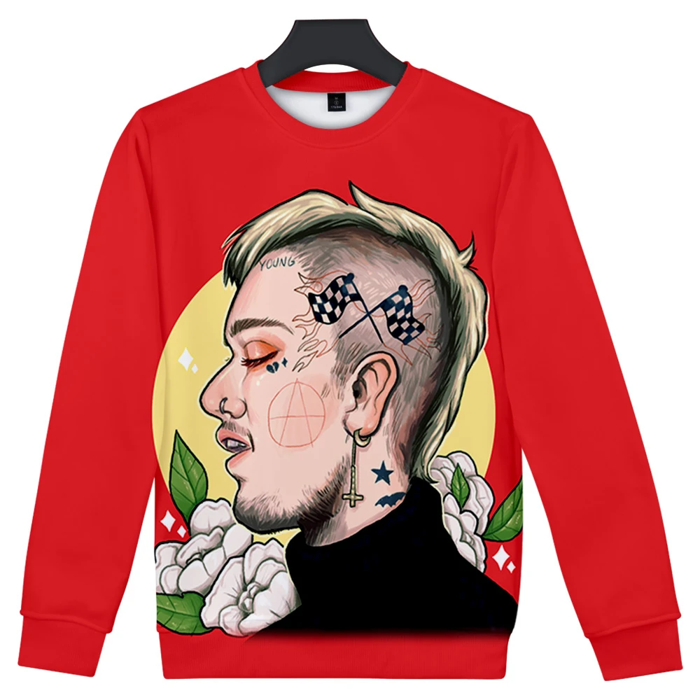 

Harajuku Creative Lil Peep 3D print O-Neck Sweatshirts Boys/Girls Long Sleeve Capless Sweatshirt Adult/Child Hatless Sweatshirt