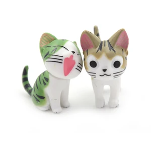 Лучшие Продавцы 3 шт мини Кот мох микро мир бонсай сад небольшой орнамент пейзаж