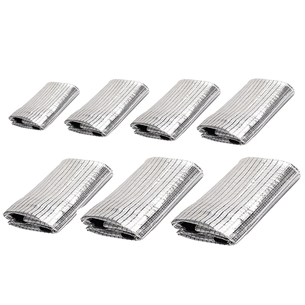 

Sun Shade Cloth Aluminum Foil Shading Net Sun Reflect Shading Net UV Resistant 75% Shade Cloth for Garden Patio Flower Plant