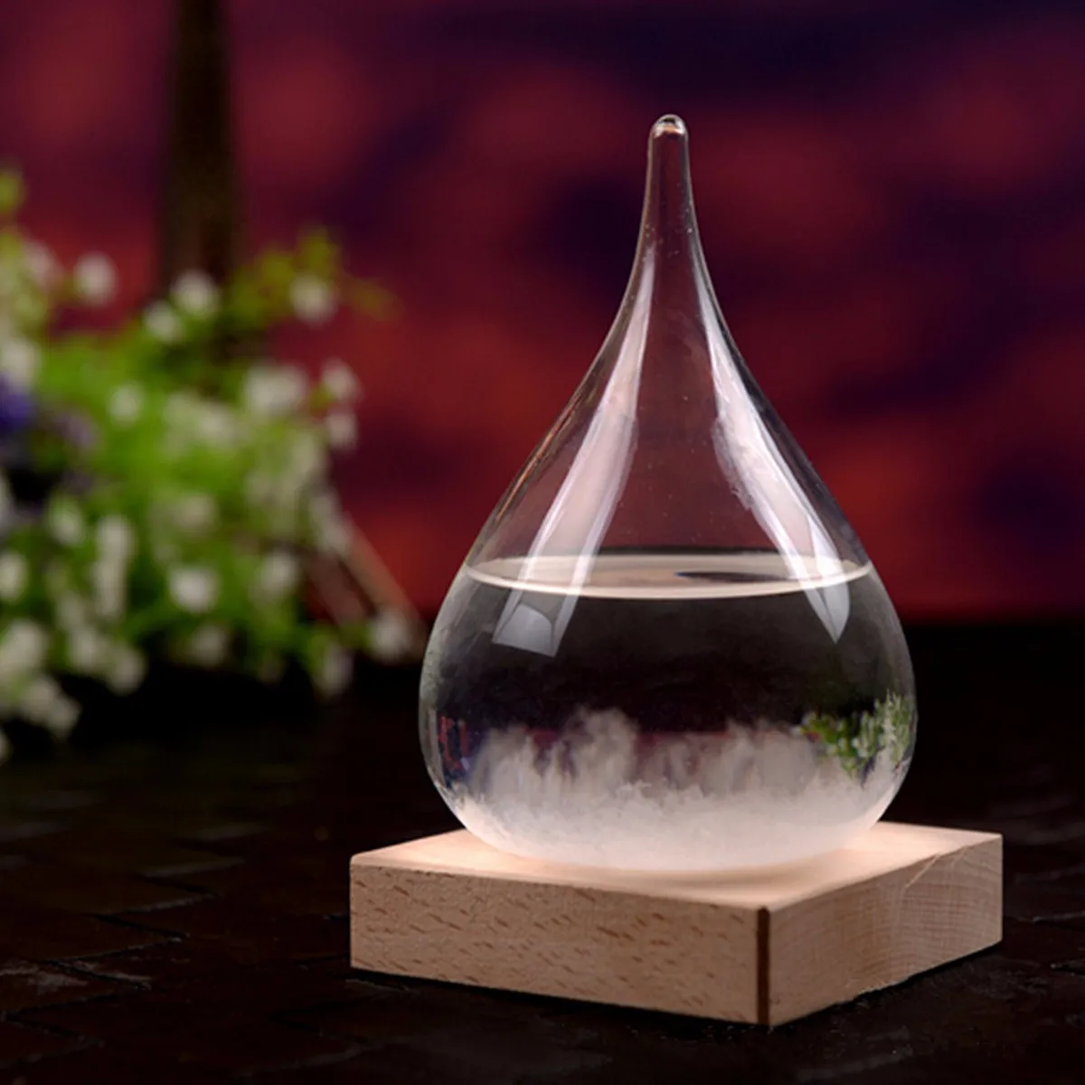 Настольный барометр со стеклянной бутылкой 75x119 мм | Дом и сад