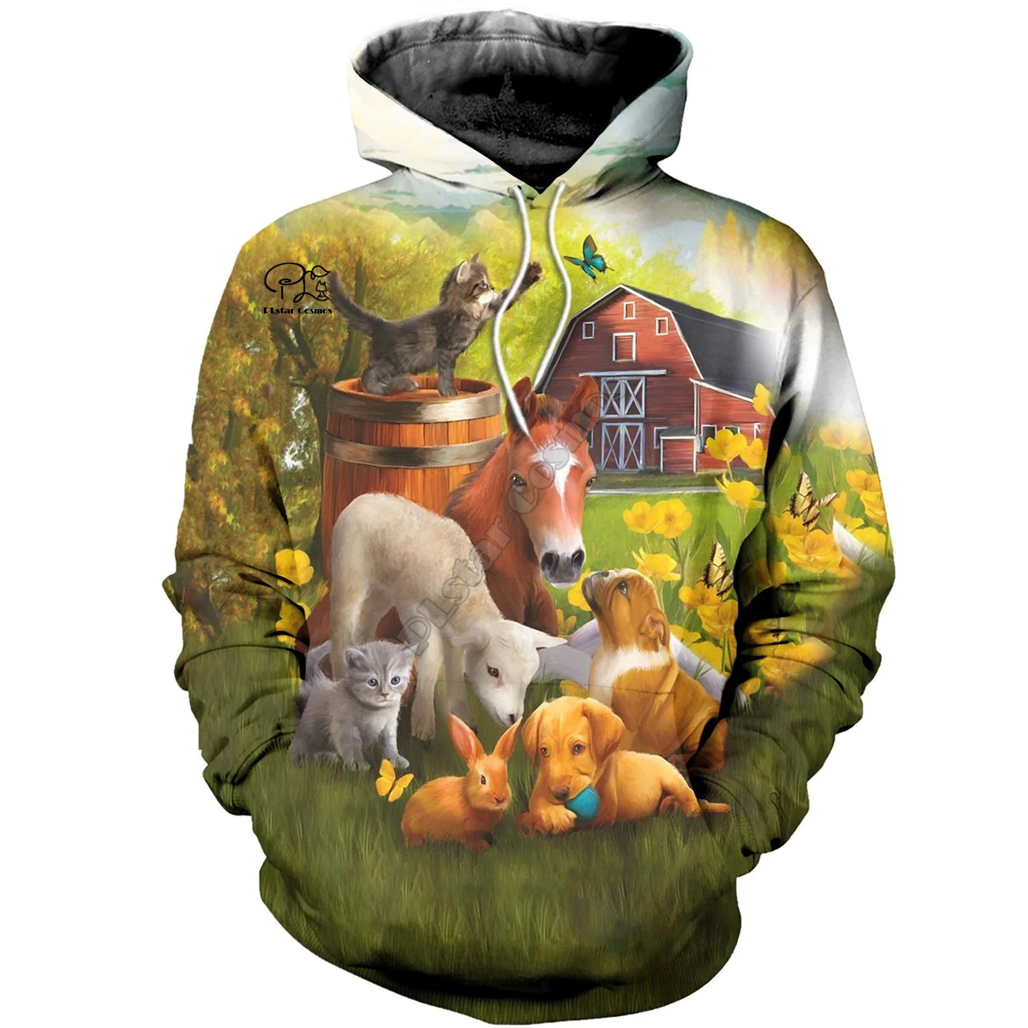 PLstar Космос 2020 новейшие модные Объёмный рисунок (3D принт) унисекс Харадзюку