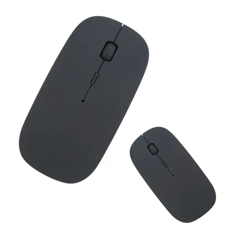 Беспроводная перезаряжаемая ультратонкая Бесшумная мышь 2 4 ГГц сухая