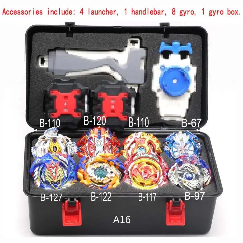 

Tops Launchers Beyblade Burst Set Toys With Starter and Arena Bayblade Metal God Bey Blade Blades Toys