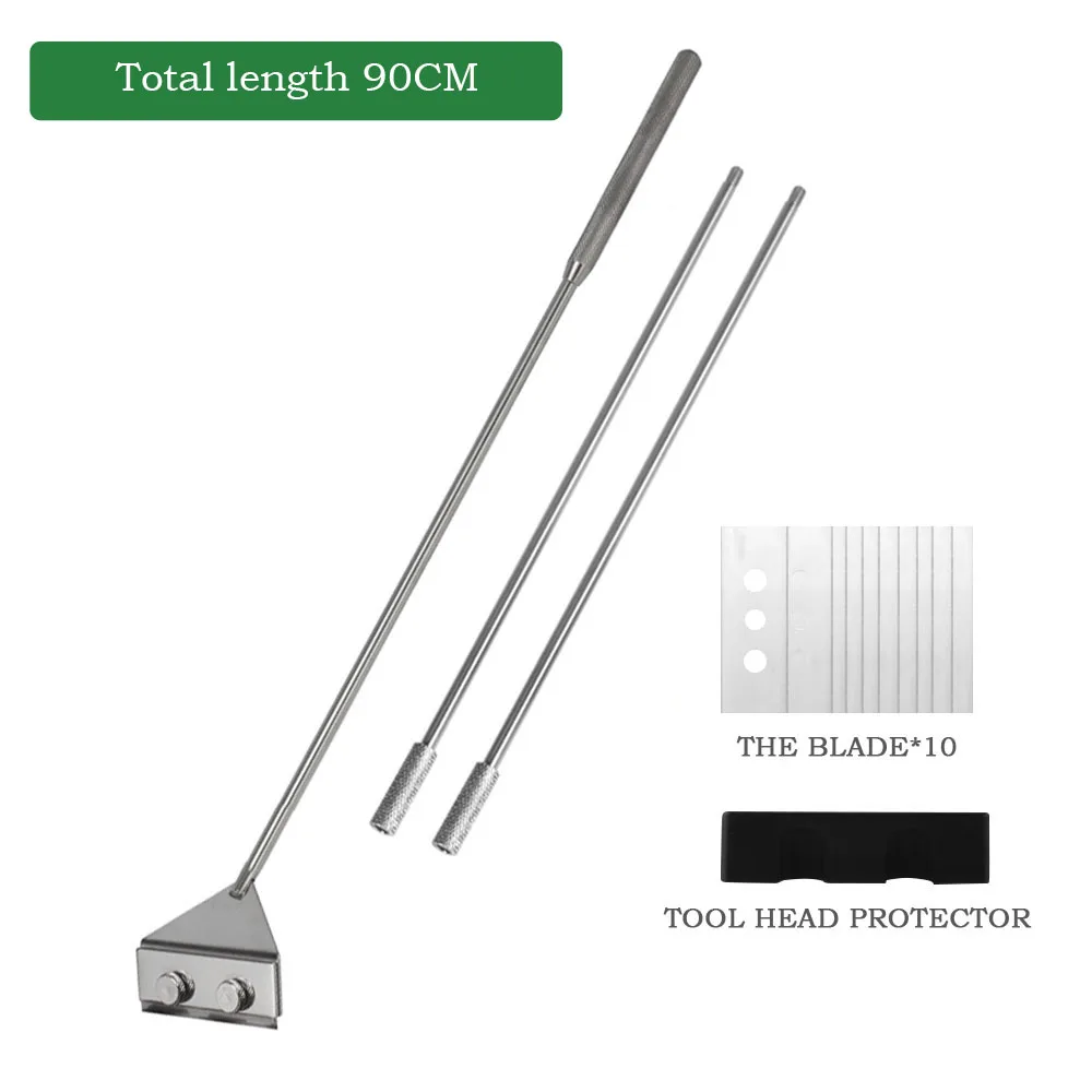 Аквариумные водоросли из нержавеющей стали скребок для очистки аквариума