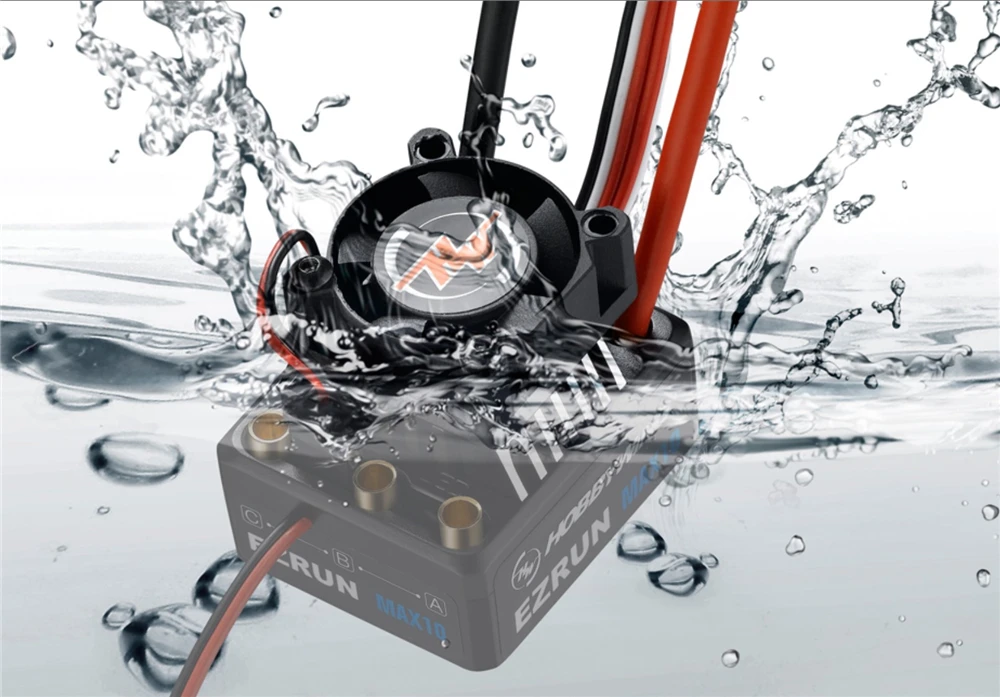 Hobbywing Combo EZRUN MAX10 60A бесщеточный ESC+ 3652SL G2 3300KV 4000KV 5400KV кисти+ светодиодный Программирование