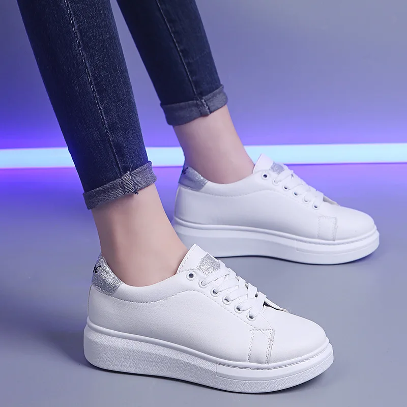 

Korean version of breathable women's flat bottomed shallow mouth single shoes