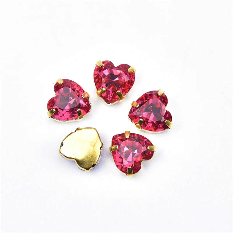 K9 стекло Кристалл Опал 10 мм Сердце Форма Классическая жира квадратный 15 шт.