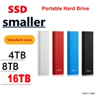 Внешний твердотельный накопитель SSD 16 ТБ 8 ТБ устройство для хранения жесткого диска портативный мобильный жесткий диск внешний накопитель 1 ТБ 500 Гб