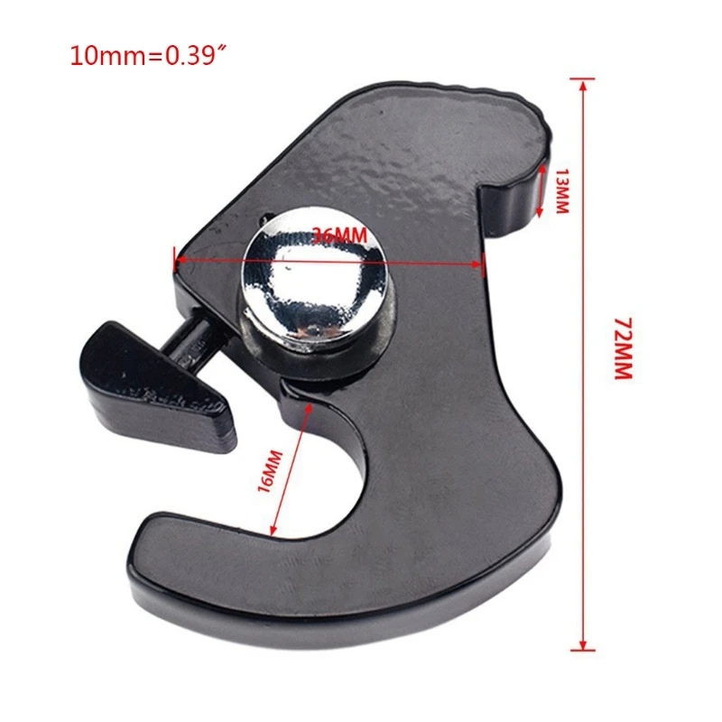 

Adjustable Docking Latch Clips 2Pcs Aluminum Alloy Luggage Rack Detachable Rotary Sissy Bar Motorbike Accessories K0AF