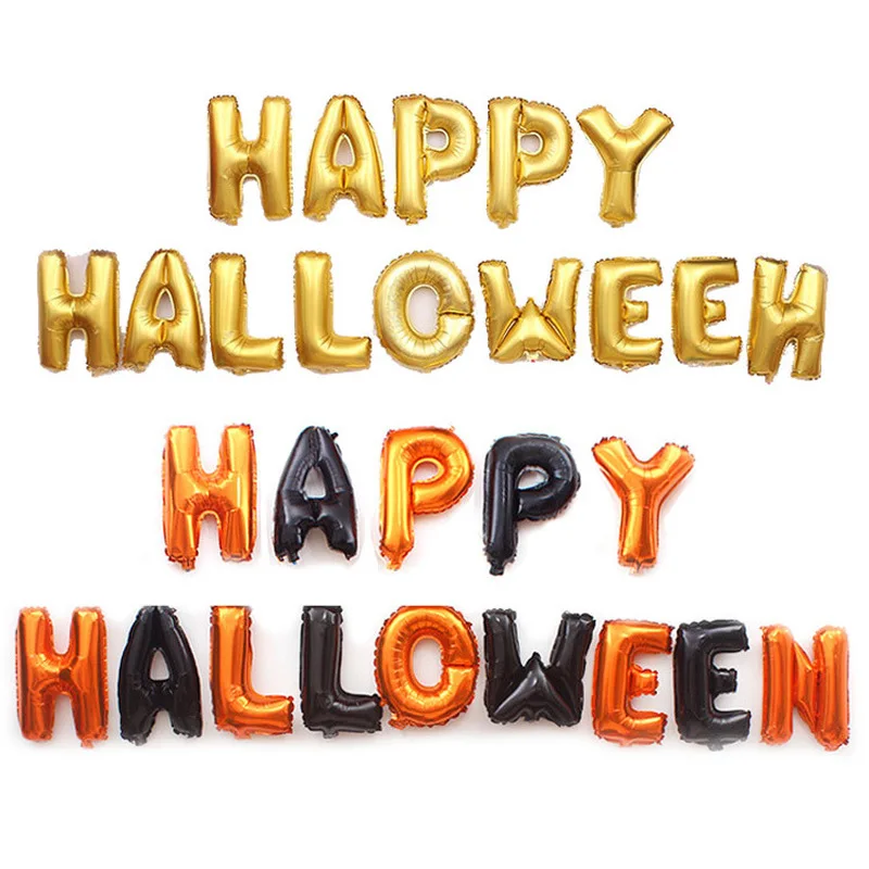 

Happy Halloween Party Decoration Lahua Cartoon Banner Pulling Flag Children Family Gift Ghost Pumpkin Head Witch Digital Banner