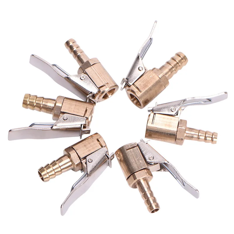 1 шт. 6 мм/8 мм клапан для шин воздушный насос зажимной зажим авто грузовик шина