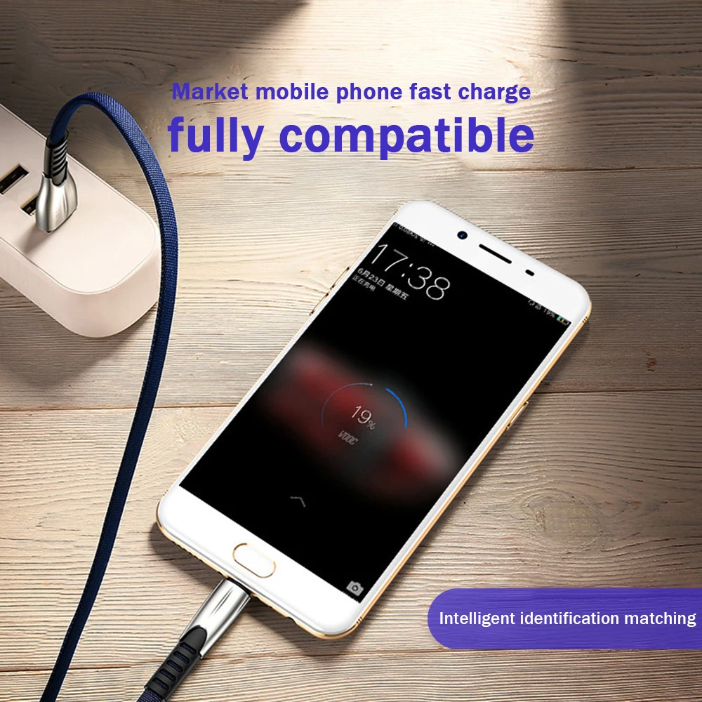 Кабель USB Type C для быстрой зарядки 1 м|Кабели мобильных телефонов| |