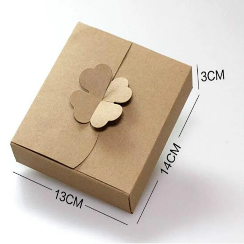 10 шт./лот Розничная крафт-бумага подарочная упаковка коробка подарок мыло ручной