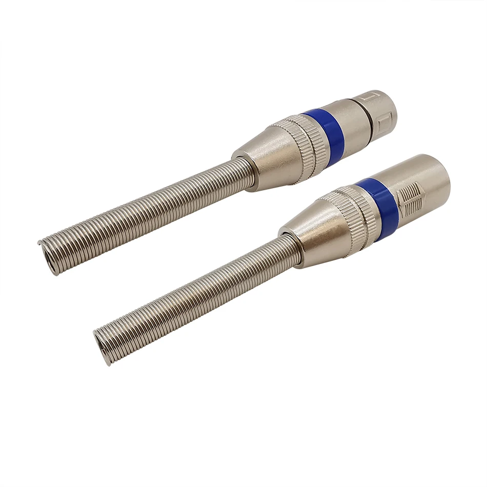 2 шт./лот XLR разъем 3Pin штекер гнездовой микрофон динамик аудио кабель провод