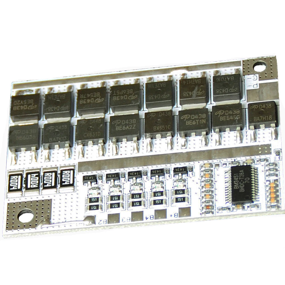 BMS 4S 16 8 V 100A 18650 литий ионный Литий полимерный LiMnO плата защиты батареи схема