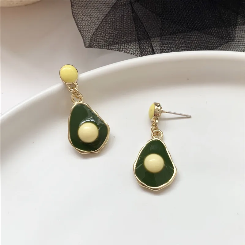 Ruanme модные серьги гвоздики для женщин Геометрическая простота и чистый свежий