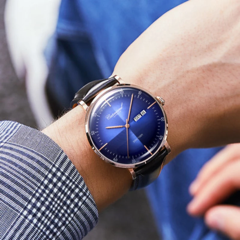 Карнавальные Мужские автоматические механические часы брендовые роскошные MIYOTA