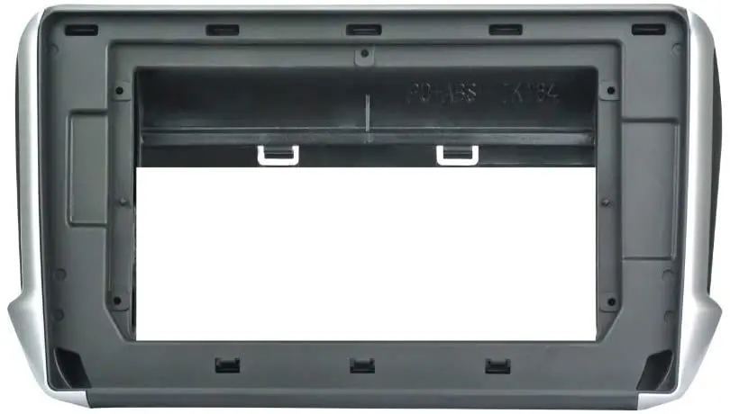 10 1 дюймовая Автомобильная радиоустановка Facia панель для 2012 + PEUGEOT 208 Fascia Dash Kit