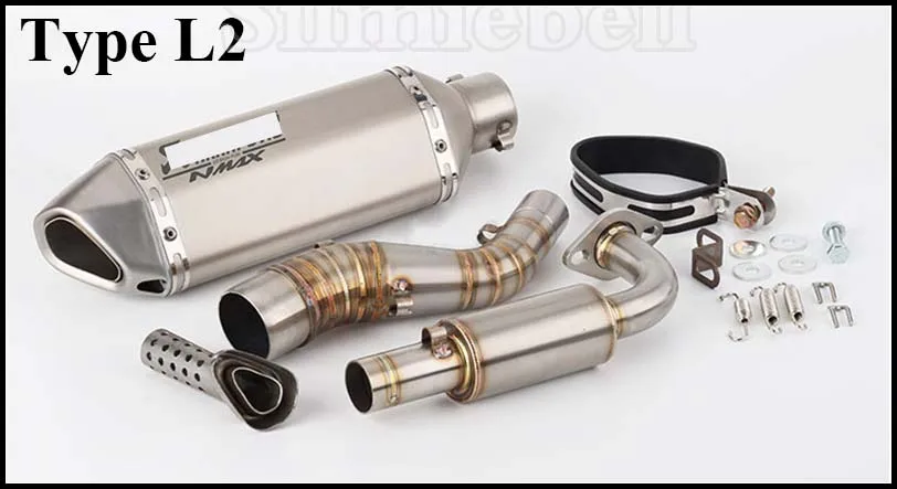 Лазерный Akra NMAX Escape Moto выхлопных газов для Yamaha 155 125 NMAX155 NMAX125 скольжения на мотоцикл