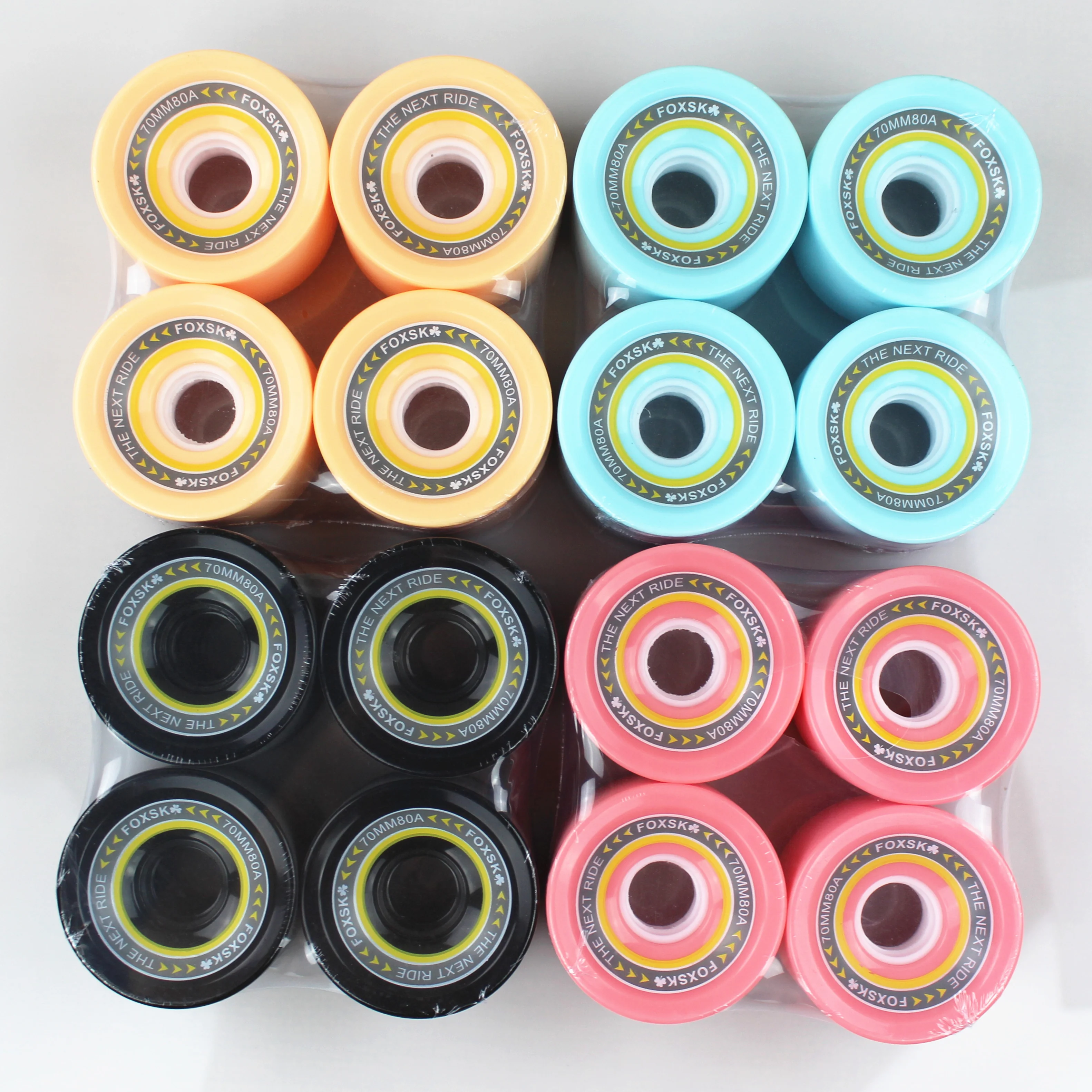 

Double Rocker Street Wheel HIGH ELASTIC SOFT WHEEL Skateboard Wheel For Big And Small Fish Board Longboard Danceboard Roadboard
