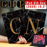 for apple ipad 8 2020 10 2 inch tablet case dust proof pu leather flip shell cover case free stylus
