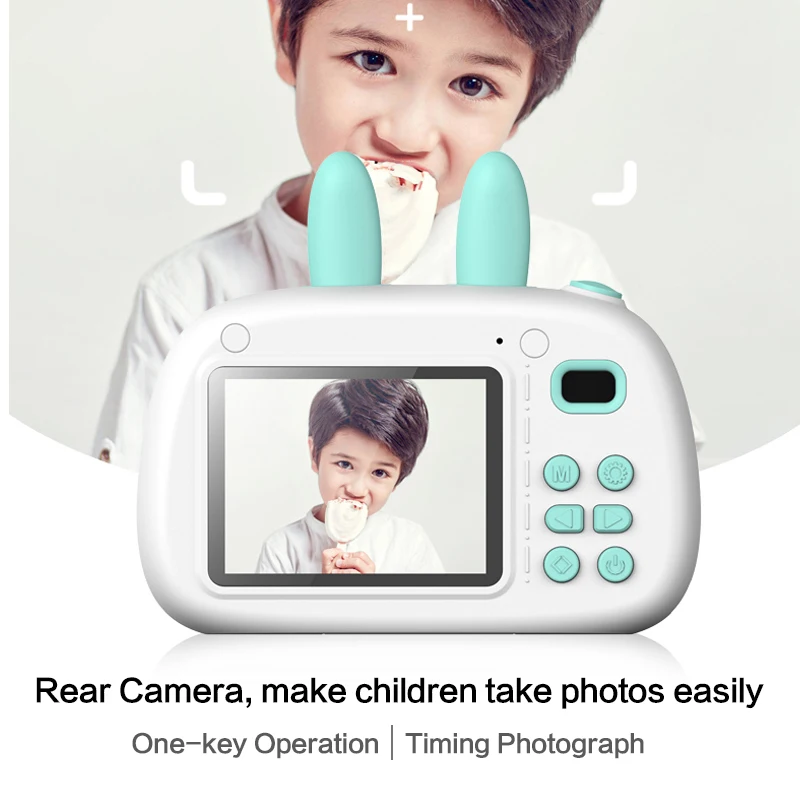 Mini kids Camera HD 1080P Portable Digital Video Recorder Photo 2.4 inch Screen Display Children Game Study Gift | Электроника