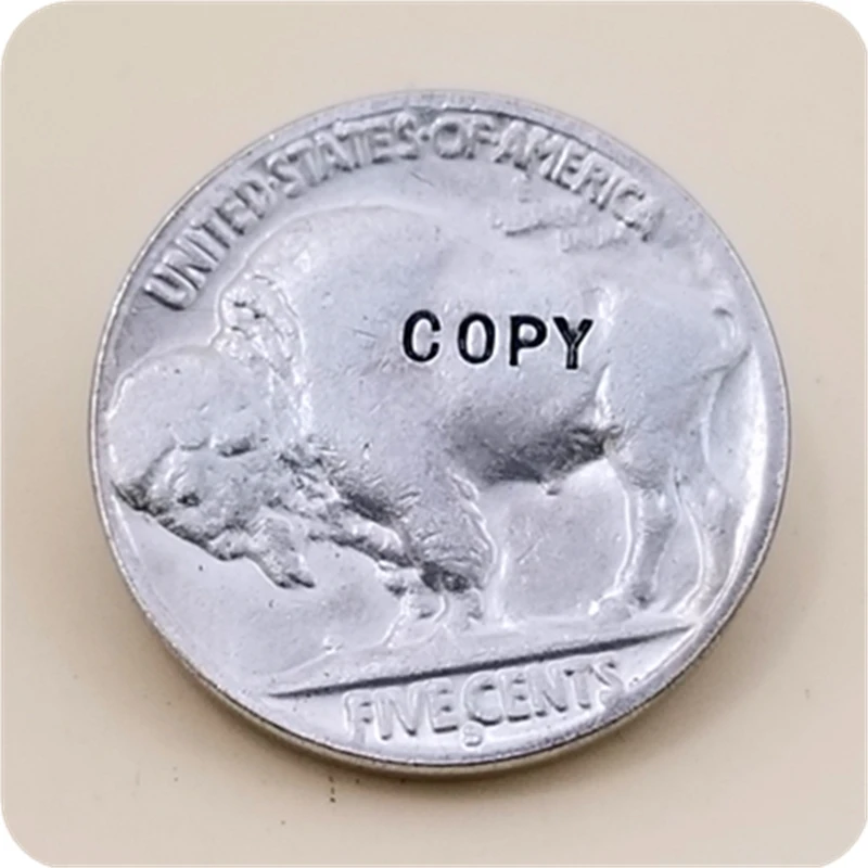 Хобо Никель Coin_Type # 33_1936-S с гравировкой в виде американского бизона из никеля -