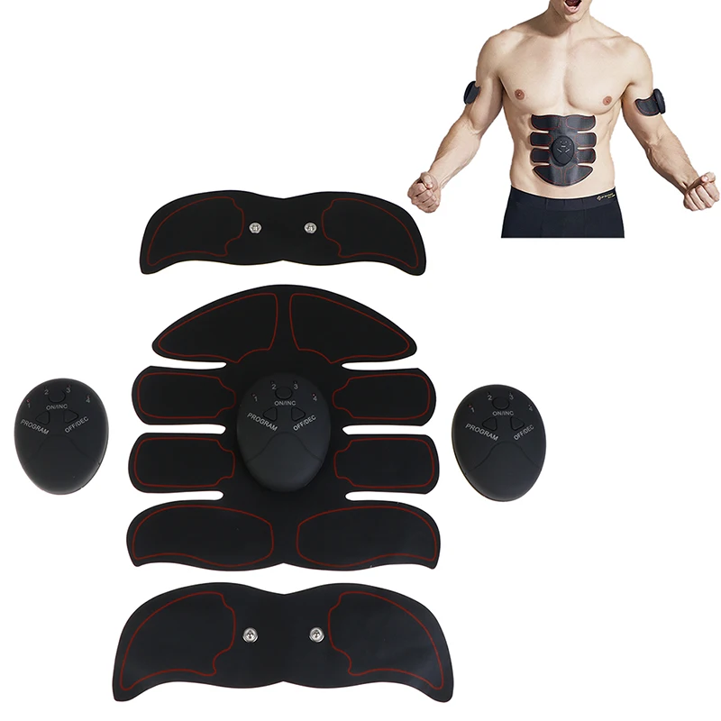 

EMS Abdominal Muscle Stimulator Trainer USB Connect Abs Fitness Equipment Training Gear Muscles Electrostimulator Toner Massage