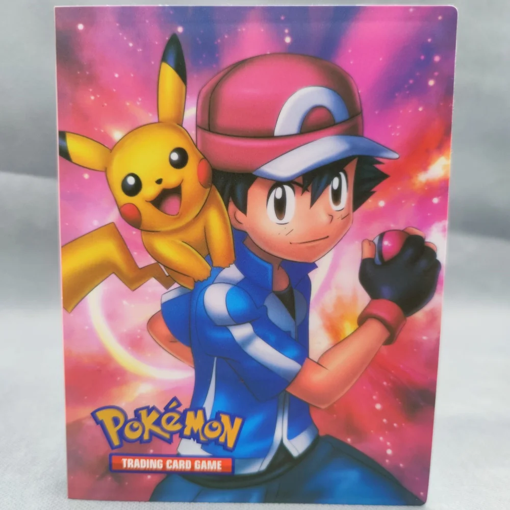&Aacute;lbum de cartas de Pokemon, caja de tarjetas de juego, carpeta de Pokemon, soporte de tarjetas, Francaise Gx, 240 Uds.-3