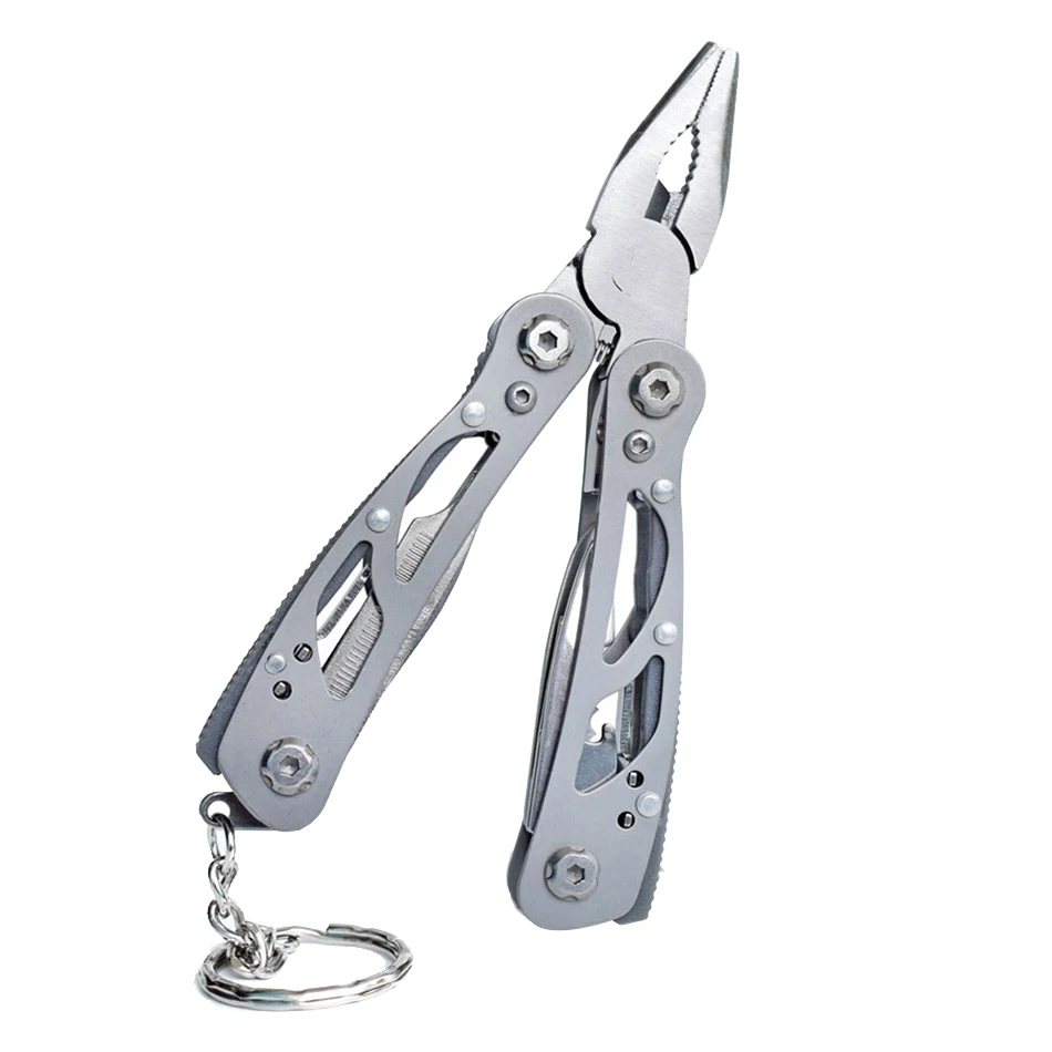 Мини инструмент для выживания на открытом воздухе плоскогубцы зубчатый нож